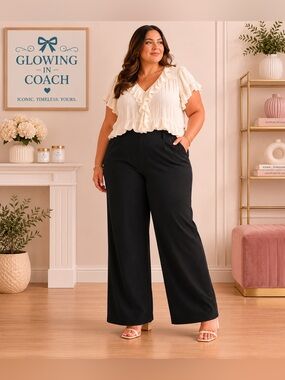Halara Flex™ DayStretch High Waisted Pocket Straight Leg Work Pants